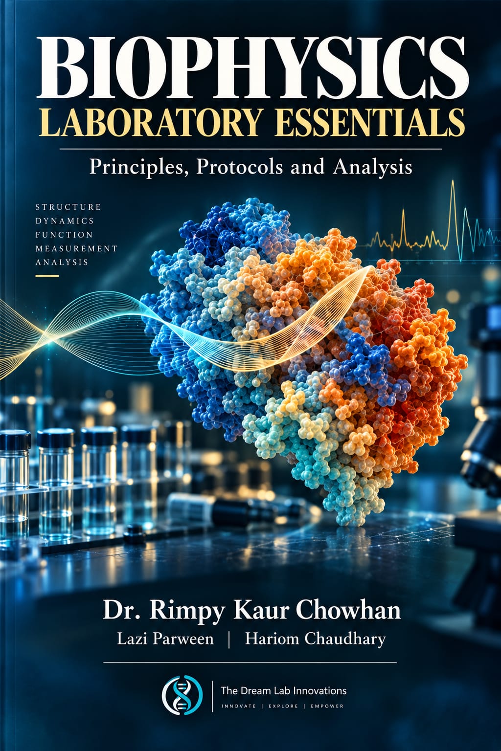 Cover of Biophysics Laboratory Essentials: Principles, Protocols and Analysis